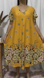 LILY PLUS SIZE (UPTO 3XL) PAMBAHAY DRESS/DUSTER WITH SLEEVE WITH ONE POCKET