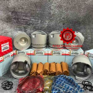Piston Set/Paket Piston+Ring Piston 1Set STD Mitsubishi Fuso 6D16T/PS220 Type A