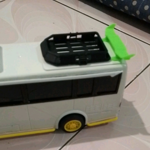 ROOF RACK MINIATUR BUS BASURI mainan anak-anak viral