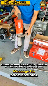 ZEKOKI 1240W DEMOLITION HAMMER / JACK HAMMER‼️NEW MODEL‼️HEAVY DUTY‼️ZKK-6500DH‼️