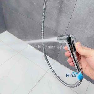 VĨNH VIỄN KHÔNG HAN GỈ Bộ Xịt Vệ Sinh Xi Cao Cấp Rina RN04 Mẫu Mới Vòi Xịt Vệ Sinh Loại 1