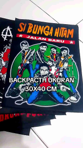 AKSESORIS PAKAIAN PATCH EMBLEM BAND PUNK