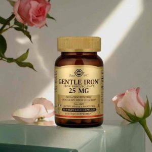 Solgar Gentle Iron 25mg Iron Bisglycinate 90s 180s Vegetable Capsules