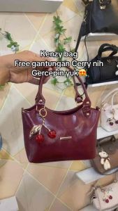 Tas Yoona Selempang Wanita Kenzy Bag Gratis Cherry