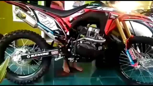 Knalpot CRF Norifumi Rocket 4 SS KLX CRF Dtracker 150 WR 155