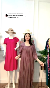 DRESS PAULA LONG DRESS WANITA DEWASA