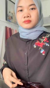 BAWAL ORGANZA GRID BIDANG 45