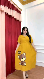 Daster Bear Rayon Premium LD 120 Daster kekinian Terbaru 2023