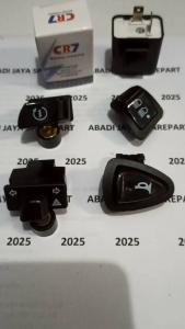 TOMBOL SAKLAR SET BEAT FI STARTER KASAR + FLASHER CR7 + 3 TITIK BLADE NEW