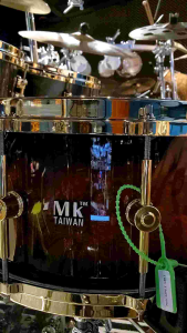 MK PROFESSIONAL PURE SAPELE 14X6.5 SNARE DRUM MADE IN TAIWAN
