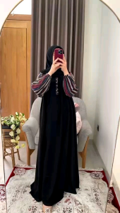 Gamis Wanita YURA by Noni Dress / daster arab / dress wanita