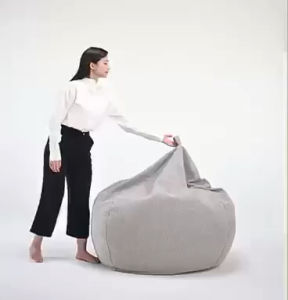 Beanbag เก้าอี้บีนแบคทรงหยดน้ำ โซฟาบีนแบค บีนแบกโซฟาเม็ดโฟม โซฟาขี้เกียจ ถุงถั่วเม็ดโฟม/บีนแบ็ก/บีนแบ็ค/เก้าอี้มินิมอล