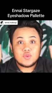ENNAI STARGAZE Eyeshadow &amp Glitter Palltette (PROMO FREE GLITTER PALLETTE)