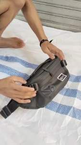 Tas Pinggang pria Waterproof Casual Waistbag Terbaru Selempang Multifungsi