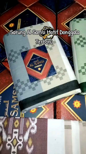 Sarung Al Samsi Signature Laki Laki Dewasa Terbaru Sarung Sholat Mewah Elegan