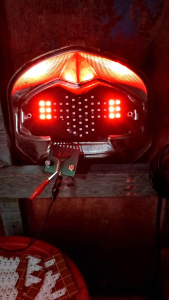 lampu running vxion OLD 8 tr 10 mode otomatis tingal colok bonus lem