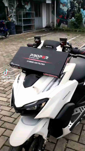 Filter Udara New Beat Deluxe Genio 2020 New Scoopy 2021 PROPER RACING LINE Hybrid Air Filter Motor