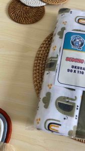 Seri Avocado - 3 PCS Bedong Motif UK Jumbo 90x110cm Bahan Kaos SNI Bedong Bayi New Born Bedong Bayi Baru Lahir New Born