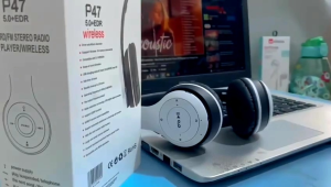 Headset Wireless Pro Bass P47 Headset HEADPHONE Bluetooth Gaming
