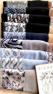 FATHIJAB PASMINA DUBAI IMPORT AFRA motif SCARF