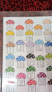 ABC WRITING CARD SET WITH WHITEBOARD PEN FOR TADIKA TABIKA TASKA