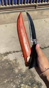 Pisau Rambe Ayam Anti Karat Baja Putih