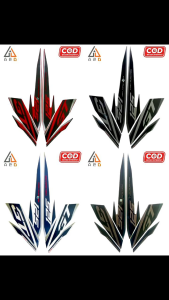 Striping Stiker Lis Les Motor Yamaha Soul GT 125 2016 Standar Full Set