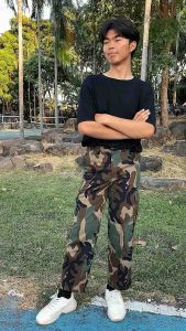 กางเกงคาร์โก้ทหารลายพราง ขากระบอกกลาง (Size 28-36 นิ้ว) เนื้อผ้าคอมทวิว TIVA BOUTIQUE ราคาพิเศษ Early Bird