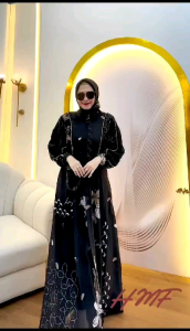 HMF SAFIRA: Baju Dress Set Hijab Muslimah