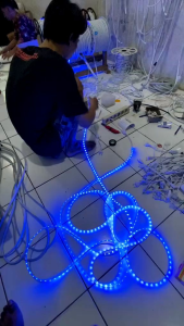 LAMPU LED SELANG SMD 5050 220V 1M 2M 3M 4M 5M LAMPU HIAS PLAFON WATERPROOF