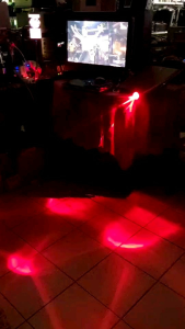 USB LED Mini Disco ไฟเทค กระพริบตามจังหวะเพลง สินค้าพร้อมส่ง ไฟดีสโก้ พกพาง่าย