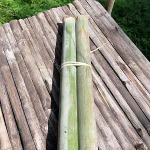 2 ป้องไม้ไผ่ 90-100cm มีตัวเอง ของไม้ไผ่ ไม้สำหรับการกุญแจ, น้ำ, ผลิต และโชคความรู้