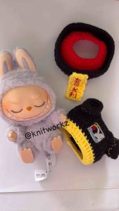 Zombie Labubu clothes for v1 and v2