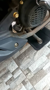 Alas standar motor tengah Alas Standar samping anti gores lantai Alas jagrak motor alas tabung gas