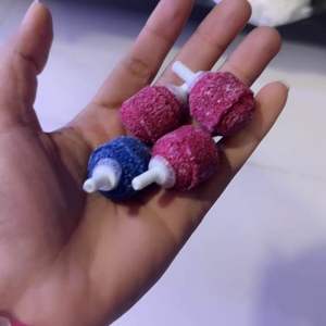 Air Stone / Oxygen Stone / หัวกระจายอากาศ ใช้เพิ่มออกซิเจนในน้ำ | ฟองละเอียด | สำหรับตู้ปลา กุ้ง สัตว์น้ำ แพ็ค 5 ชิ้น