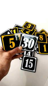 Nomor Kamar Akrilik: Desain & Penggunaan di Kost, Hotel, dan Penginapan