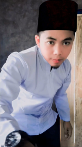 Baju Koko Dewasa Putih Polos Resleting Full Lengan Panjang