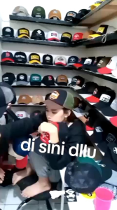 Gletser Topi trucker baseball jaring pria wanita dewasa