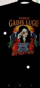 KAOS KATA KORBAN GADIS LUGU BERHATI ASASSUU