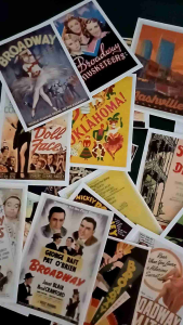 50pcs Vintage Musical Movies Broadway Vintage Movie Posters Sticker Pack Waterproof-Scratchproof