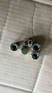 A545น็อตใบมีด น็อตเกลียวซ้าย "รูใน 10 มิล."เครื่องตัดหญ้า โรบิ้น411แท้ เนื้อเหล็กอย่างดีคุณภาพสูง100% (ราคาต่อ 1 ชิ้น)