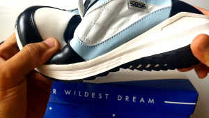 Sepatu sneakers kasual wanita sepatu kets casual cewek putih kombinasi kuzatura