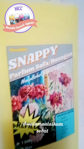 Parfum Sofa dan Ruangan Aroma SNAPPY Non Alkohol plus disinfektan 1 Liter
