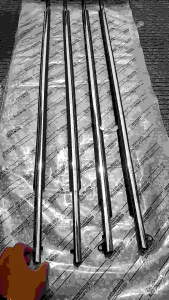 Weather strip pelipit kaca pintu chrome Innova reborn 2016-2021 ori