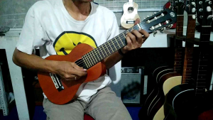 Original Gitarlele Gitar Mini Senar 6 Nylon