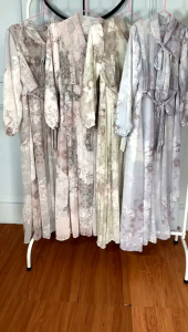 Gamis mosca plisket cerutty premium kekinian bahan adem lembut tidak merawang nyaman dipakai