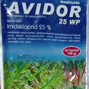 Avidor 100 gram insektisida kontak 100% original berhologram pak tani