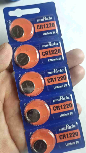 Baterai MURATA CR1220 3 VOLT ORIGINAL BATTERY Lithium coin Batre