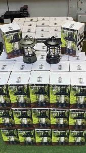 Vintage camping lantern retro rechargeable