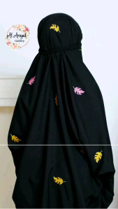 Mukena Terusan MONSTERA Bordir Anak SD Remaja